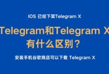 电报和 TelegramX 有何不同?