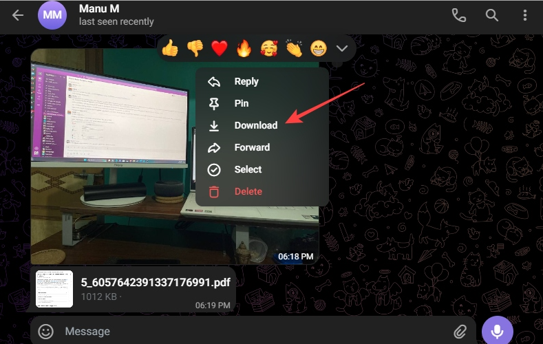电报保存图片到相册